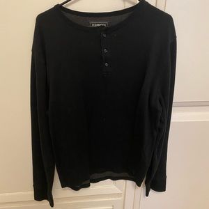 Men’s Express Black Long Sleeve